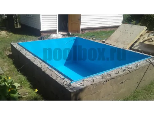 Полипропиленовый бассейн 5,0*3,0*1,5 м.