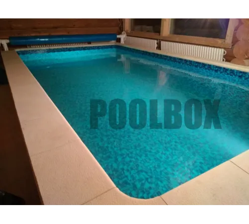 Пленка ПВХ (лайнер) (рулон 1,65*25 м.) CGT PF4000 HD GREEN JAMAICAN JELLISTONE 1,5 мм. (крупная 3D мозаика)