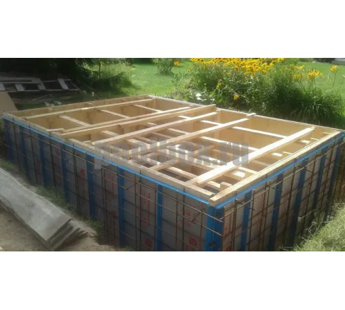 Полипропиленовый бассейн 2,0*2,0*1,5 м.