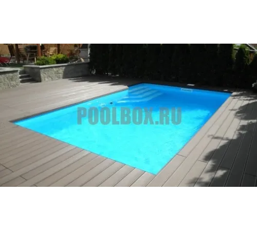 Полипропиленовый бассейн 4,0*2,0*1,5 м.