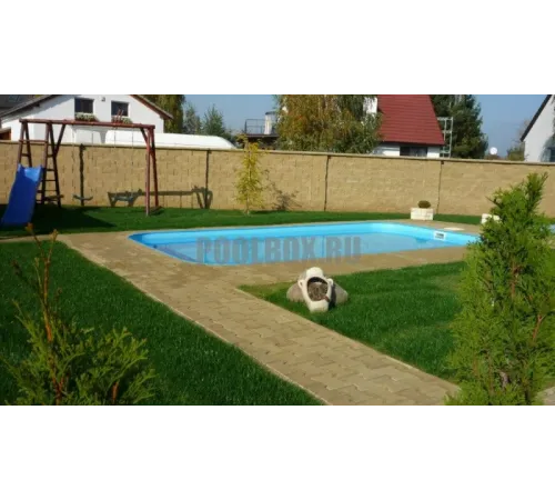 Полипропиленовый бассейн 2,0*2,0*1,5 м.