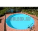 Полипропиленовый бассейн 2,0*2,0*1,5 м.