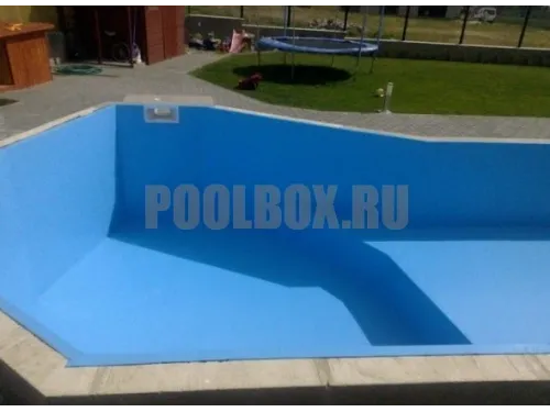 Пленка ПВХ (лайнер) LogicPool V-RP 1,5 мм. Blue синяя