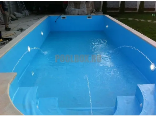 Пленка ПВХ (лайнер) LogicPool V-RP 1,5 мм. Sky Blue голубая