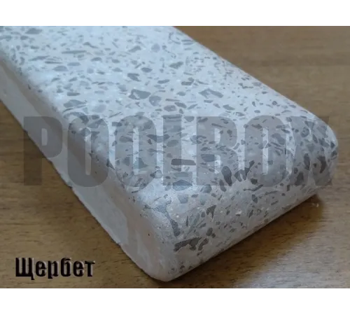 Бетонный бордюрный камень Тессера (домик) цвет на выбор