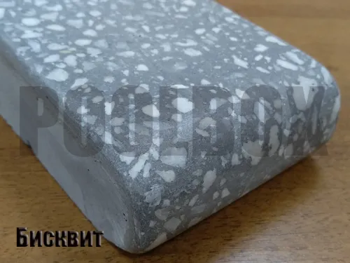 Бетонный бордюрный камень Тессера (домик) цвет на выбор