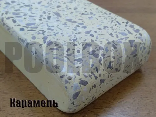 Бетонный бордюрный камень Тессера (домик) цвет на выбор