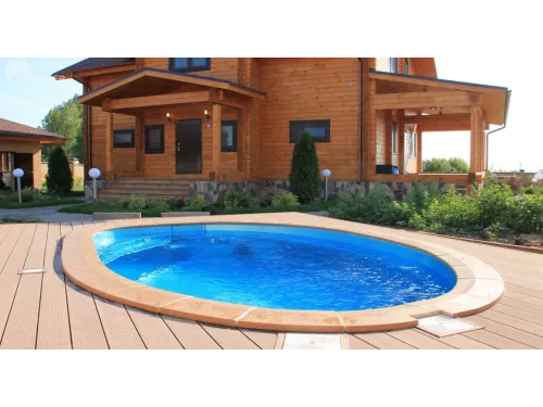 Бетонный бордюрный камень Тессера (домик) цвет на выбор