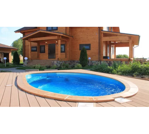 Бетонный бордюрный камень Тессера (домик) цвет на выбор