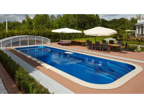 Бетонный бордюрный камень Тессера (домик) цвет на выбор