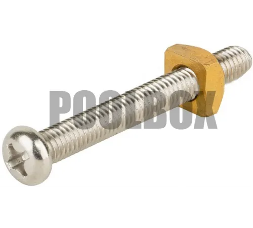 Болт с гайкой крепления хомута фланца бочки V350-V700, P400-P650, S450-S650  Emaux