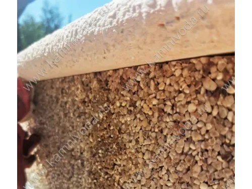 Бордюрный камень из мраморной крошки (плоский, домик, Г иил П образный, плитка) цвет на выбор