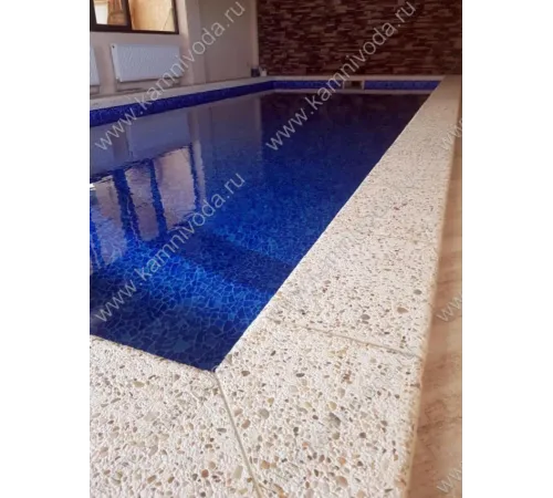 Бордюрный камень с черноморской галькой (плоский, домик, Г или П образный, плитка) цвет на выбор