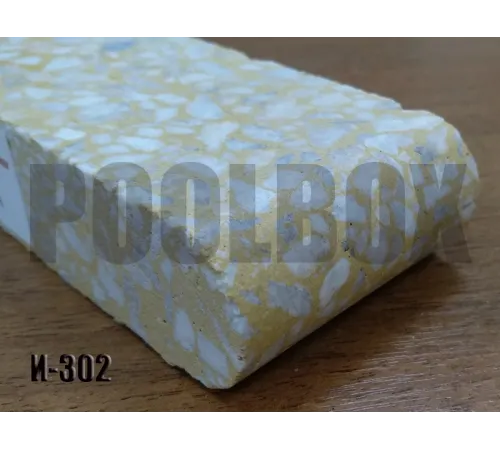 Бордюрный камень Терраццо (плоский ш. 32 см., плитка) цвет на выбор