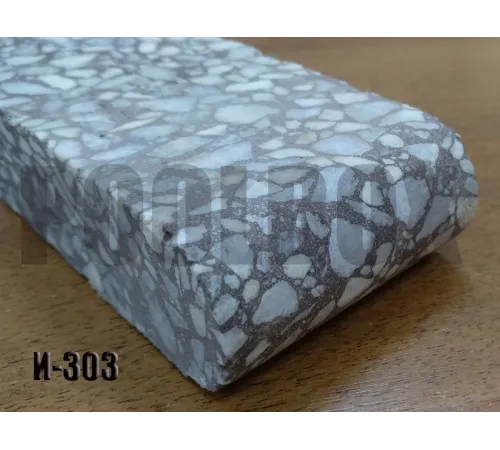 Бордюрный камень Терраццо (плоский ш. 32 см., плитка) цвет на выбор