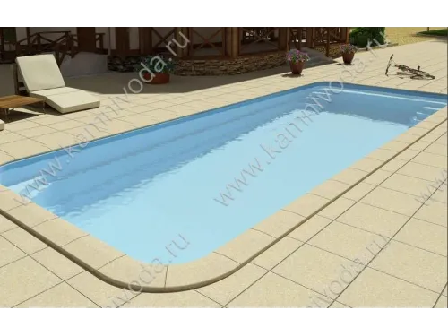 Бордюрный камень Терраццо (плоский ш. 32 см., плитка) цвет на выбор