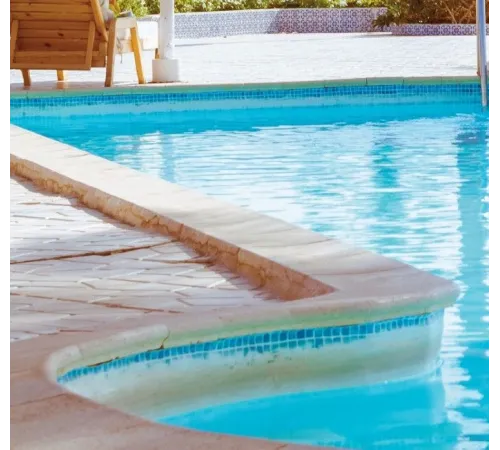 Бордюрный (копинговый) камень Carobbio Rustic угловой (внешний)