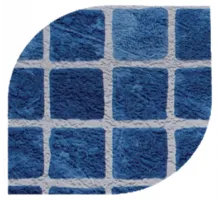 Пленка ПВХ (лайнер) (рулон 1,65*25 м.) Cefil Passion Mediterraneo 1,5 мм. (темная мозаика)