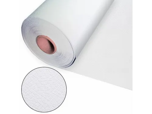 Пленка ПВХ (лайнер) (рулон 1,65*25 м.) Cefil Touch Reflection Inter 1,5 мм. (белый объемная текстура)