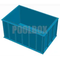 Полипропиленовый бассейн 3,0*2,0*1,5 м.