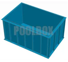 Полипропиленовый бассейн 3,0*2,0*1,5 м.