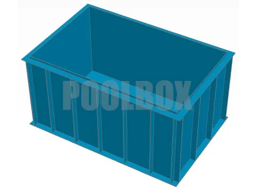 Полипропиленовый бассейн 3,0*2,0*1,5 м.