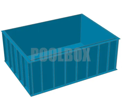 Полипропиленовый бассейн 4,0*3,0*1,5 м.