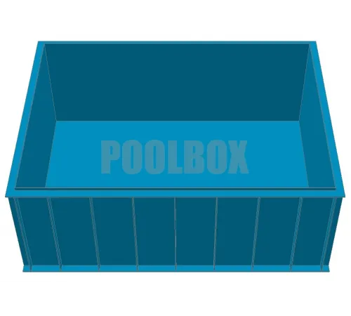 Полипропиленовый бассейн 4,0*3,0*1,5 м.