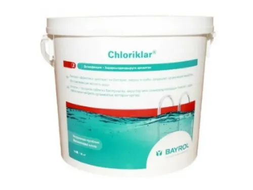 Хлориклар (ведро 5 кг.) таблетки 20 гр., обеззараживание на основе хлора, Bayrol