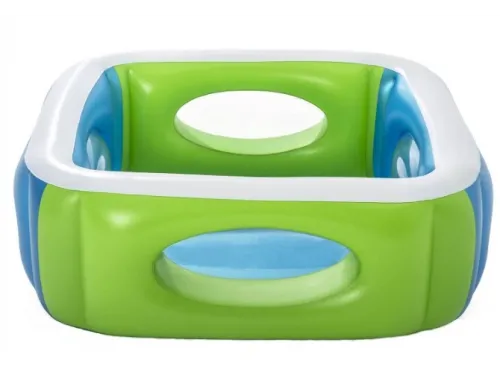 Детский надувной бассейн Bestway 51132 (168x168x56 см) с окошками