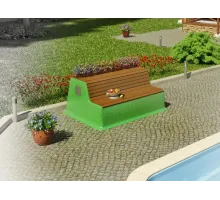 Технический приямок композитный 1,97*1,66*1,0 м. с крышкой "диван" Франмер