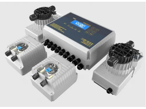 Станция контроля и дозирования хим. реагентов (PH/CLF/Floc/Alg) DOMINATOR-M PRO ACON