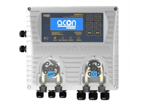 Станция контроля и дозирования хим. реагентов (PH/Redox) DOZBOX 2 ACON
