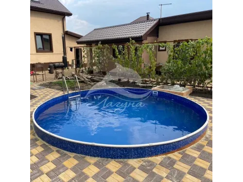 Круглый бассейн вкапываемый Гигабасс 5 х 1,5 м