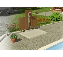 Технический приямок композитный 1,97*1,66*1,0 м. с крышкой "душ. площадка" Франмер