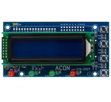 Экран 2 строчный (синий) Acon