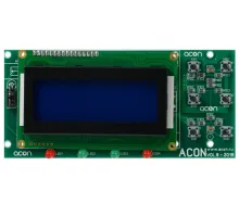 Экран 4-х строчный (синий) Акон