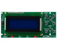 Экран 4-х строчный (синий) Акон