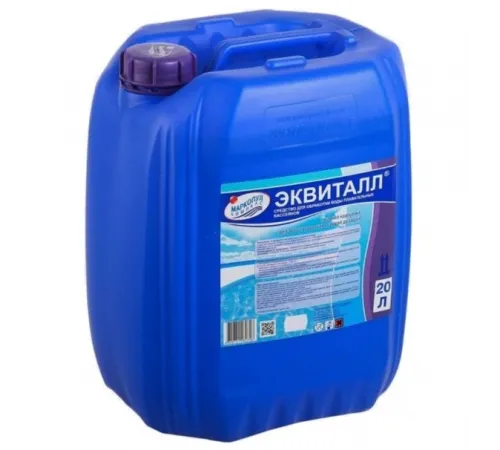 ЭКВИТАЛЛ (канистра 20 л.) жидкий коагулянт, удаление взвесей, осветление воды