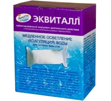 ЭКВИТАЛЛ (коробка 1 кг.) таблетки в саше, удаление взвесей, осветление воды