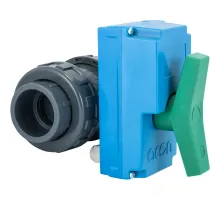 Кран шаровый СН д. 50 мм. Acon с электроприводом 