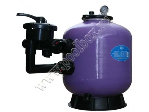 Фильтр (д. 450 мм., 50 мм., 6-8 м3/ч, 45 кг., бок. соед.) Emaux S450 (Opus)