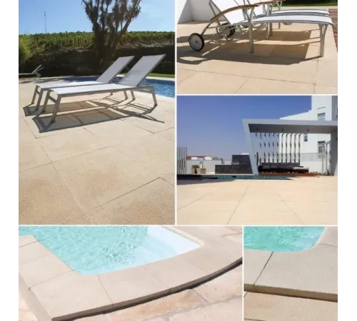 Бордюрный (копинговый) камень Fabistone Granitus Canto (Sable) R150 угловой