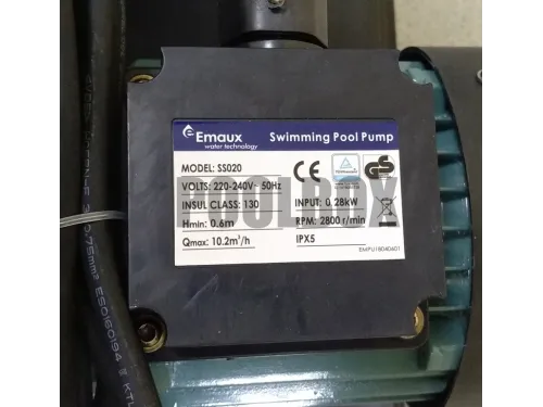 Фильтровальная установка (350 мм., 4,3 м3/ч, 0,28 кВт) (верх. подсоед.) Emaux FSP350-4W (Opus)