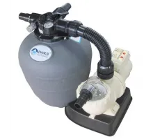 Фильтровальная установка (330 мм., 8 м3/ч, 0,22 кВт) (верх.подсоед.) Emaux FSU-8TP с таймером