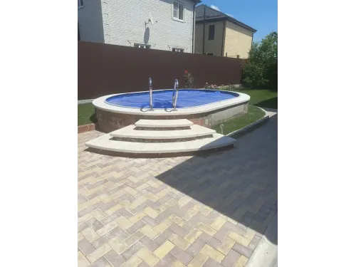 Бассейн ЛАГУНА овальный 7 х 3 х 1,25 м