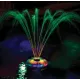 Фонарь плавающий многоцветный с распылителем воды (4хD)  Game  3567