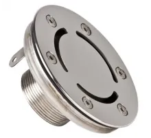 Форсунка возврата воды ФП.122.2 донная (универс.) д.120 мм. из нерж. стали AISI-304