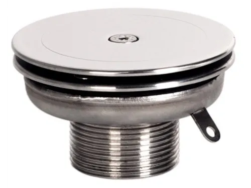 Форсунка возврата воды ФПб.090.2/1 (рассеивающая) донная (универс.) д.95 мм. из нерж. стали AISI-316