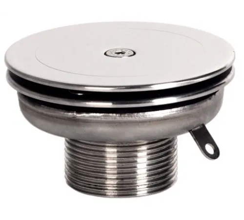 Форсунка возврата воды ФПб.090.2/1 (рассеивающая) донная (универс.) д.95 мм. из нерж. стали AISI-316